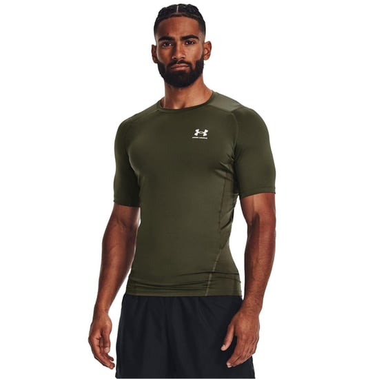 Under Armour - T-Shirt für Herren, HeatGear, Training (Marine OD Grün) - Image 2