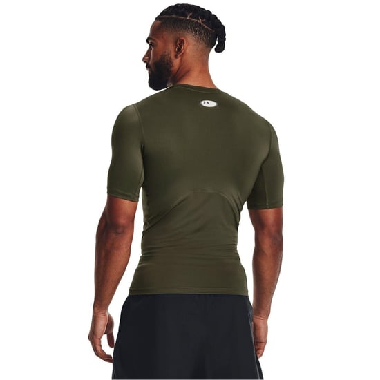 Under Armour - T-Shirt für Herren, HeatGear, Training (Marine OD Grün) - Image 3