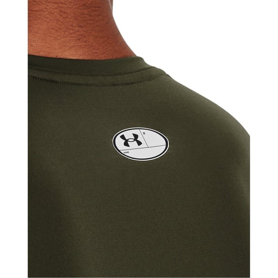 Under Armour - T-Shirt für Herren, HeatGear, Training (Marine OD Grün) - Image 5