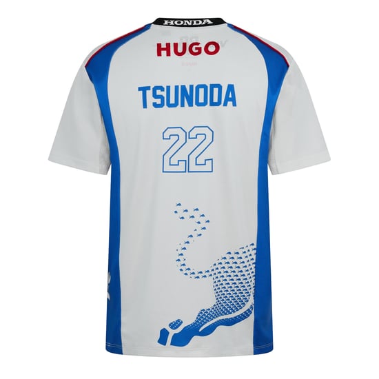Hugo Boss - "Tsunoda" T-Shirt für Herren, Jersey (Weiß) - Image 2