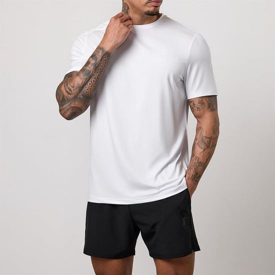 Gym King - "Victory" T-Shirt für Herren, Performance (Weiß) - Image 3
