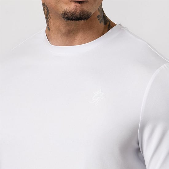Gym King - "Victory" T-Shirt für Herren, Performance (Weiß) - Image 5