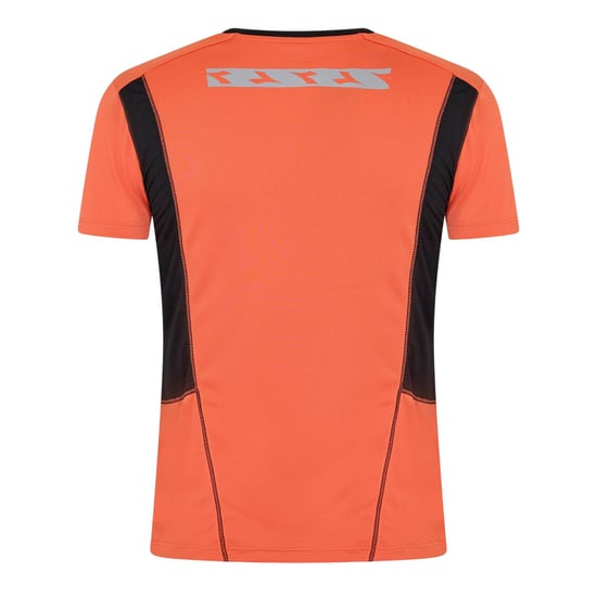 Diadora - T-Shirt für Herren, Rundhalsausschnitt, Laufen (Orange/Schwarz) - Image 2