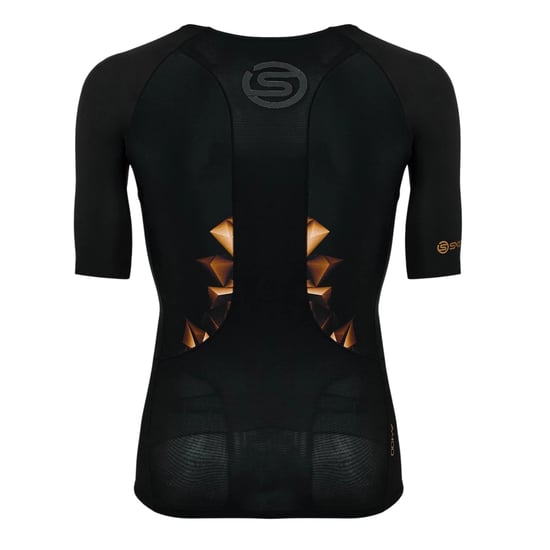 Skins - "A400" T-Shirt für Herren, Kompression (Schwarz) - Image 2