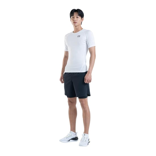 Under Armour - T-Shirt für Herren, HeatGear, Training (Weiß) - Image 5