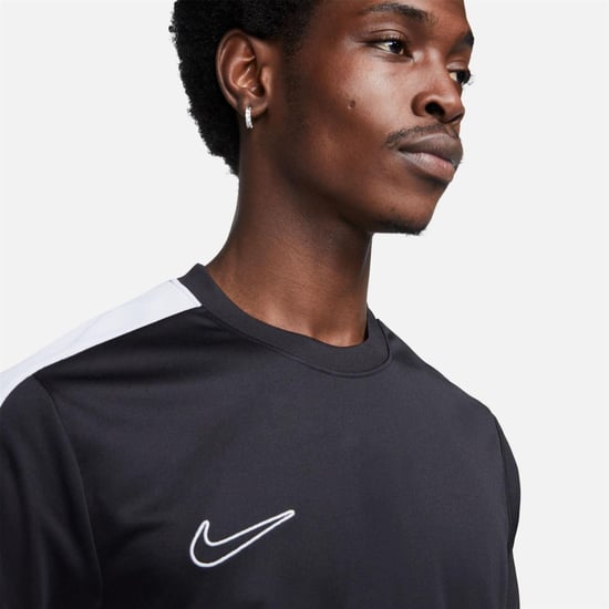 Nike - "Academy" T-Shirt für Herren, Training (Schwarz/Weiß) - Image 3