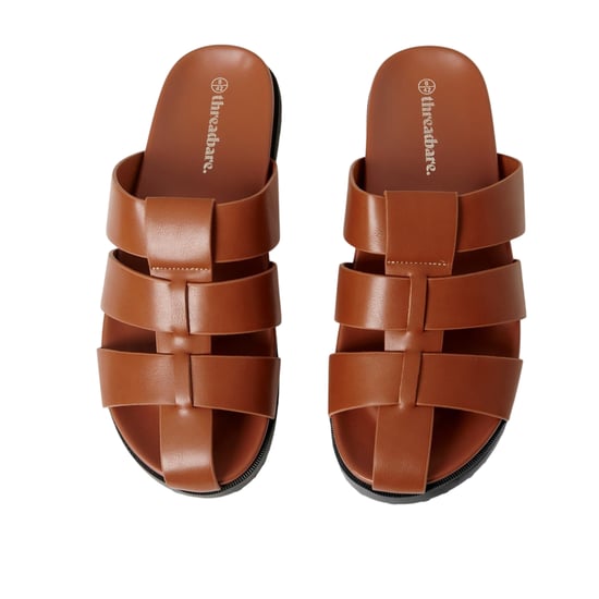 Threadbare - Fischer Sandalen für Herren, Open Toe (Hellbraun) - Image 3