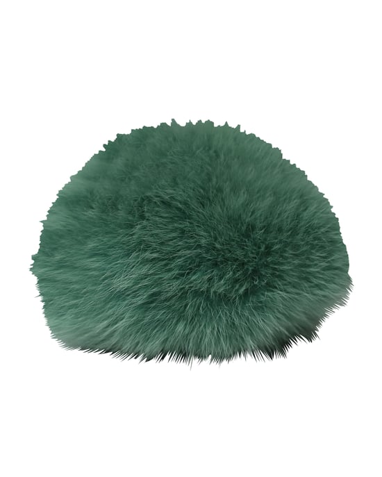 Fendi Pre-owned Initial Pom-Pom Anhänger aus Fell - Grün - Image 3
