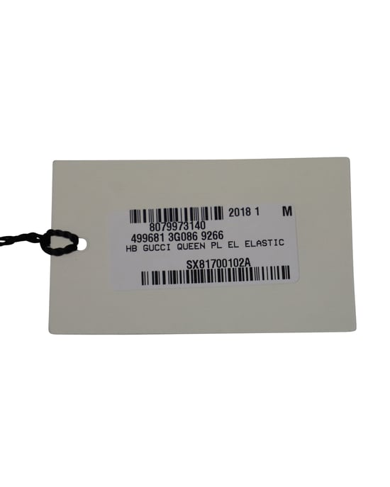 Gucci Königin Stirnband aus mehrfarbigem Polyester - Image 4
