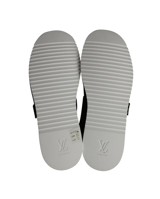 Louis Vuitton Cosy Slip-On Mules aus braunem Wildleder-Rindsleder - Image 5