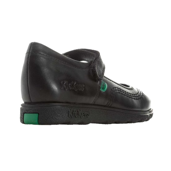 Kickers - "Fragma Pop" Schul-Uniform-Schuhe für Mädchen, Leder (Schwarz) - Image 2
