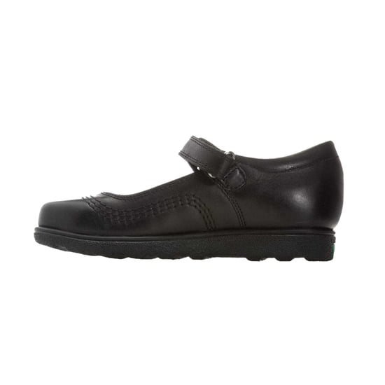 Kickers - "Fragma Pop" Schul-Uniform-Schuhe für Mädchen, Leder (Schwarz) - Image 3