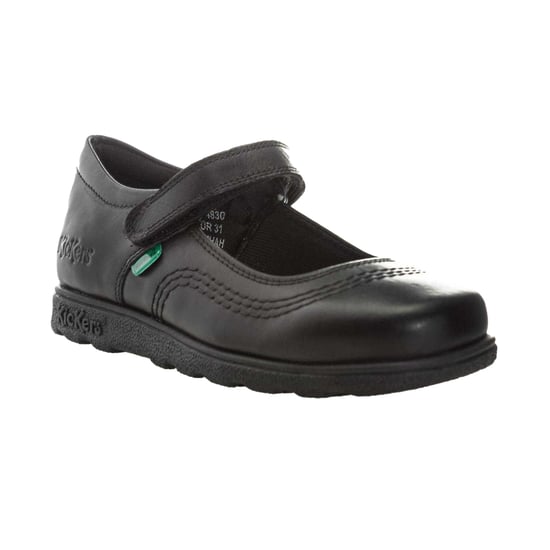 Kickers - "Fragma Pop" Schul-Uniform-Schuhe für Mädchen, Leder (Schwarz) - Image 5