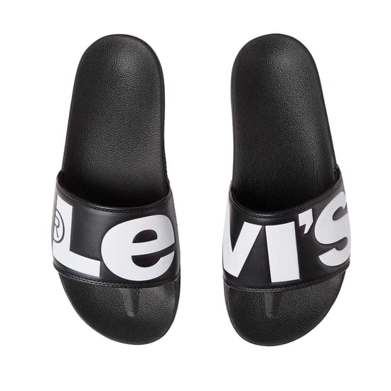 Levis - "June" Badesandale für Herren (Schwarz) - Image 2