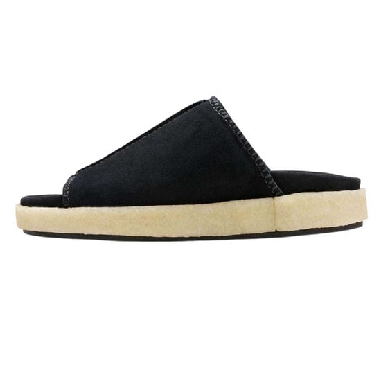 Clarks Originals - "Overleigh" Badesandale für Herren, Wildleder (Schwarz) - Image 3