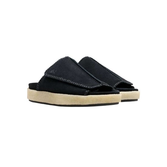 Clarks Originals - "Overleigh" Badesandale für Herren, Wildleder (Schwarz) - Image 5