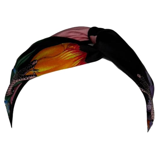 Gucci Haarband mit Blumenmuster aus mehrfarbigem Seide - Image 1