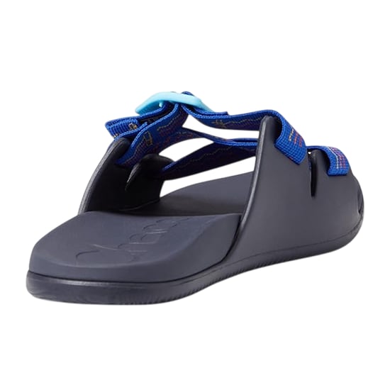 Chaco - Wellenmuster Pantoffeln für Herren/Damen Unisex, flach geformter Absatz (Blau) - Image 2