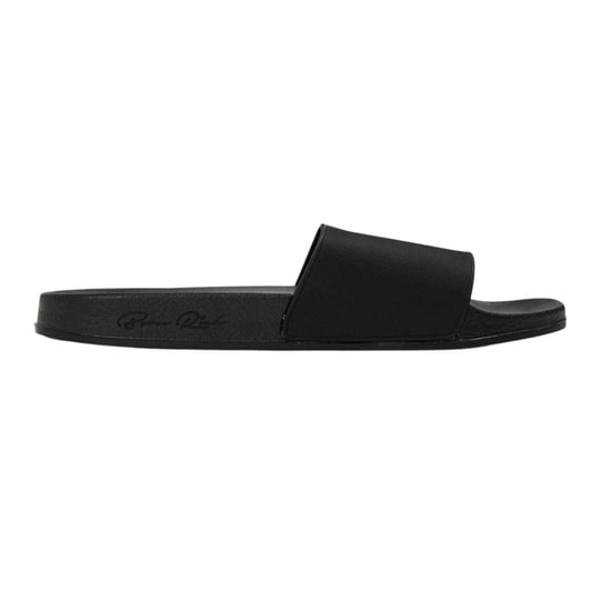 Born Rich - "Barreca" Logo Pantoffeln für Herren/Damen Unisex, Flach (Schwarz/Weiß) - Image 1