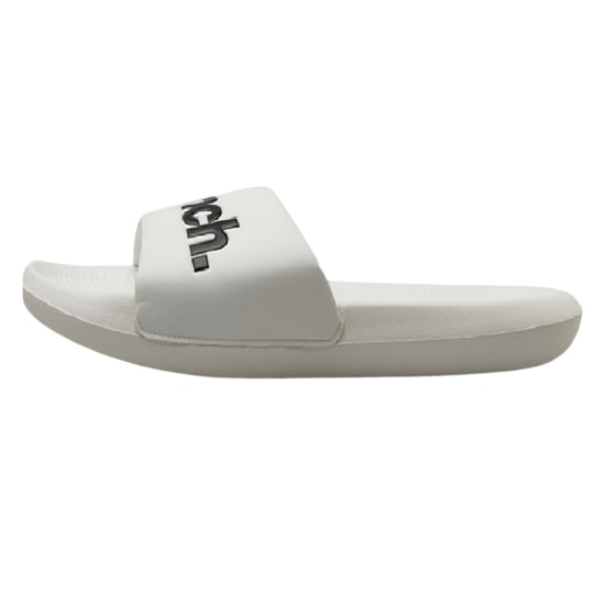 Bench - Mit Logo bedruckt Pantoffeln für Herren/Damen Unisex, Synthesekautschuk (Weiß) - Image 1
