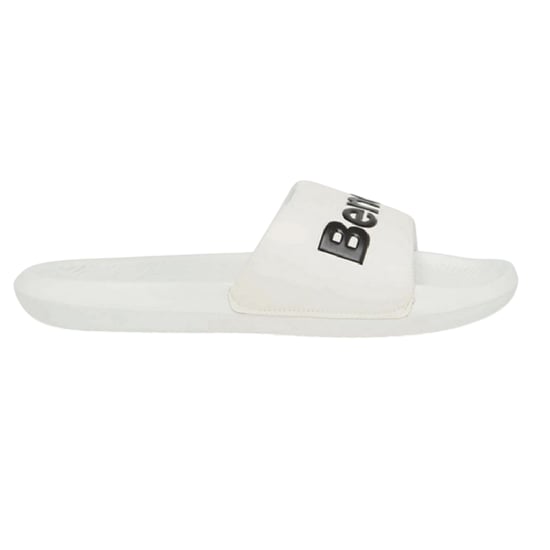 Bench - Mit Logo bedruckt Pantoffeln für Herren/Damen Unisex, Synthesekautschuk (Weiß) - Image 3