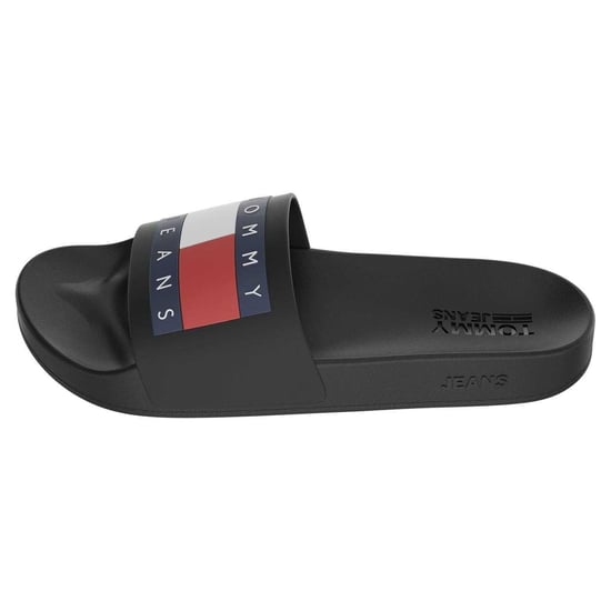 Tommy Jeans - Flaggenlogo Badesandale für Herren, geformtes Fußbett (Schwarz) - Image 2