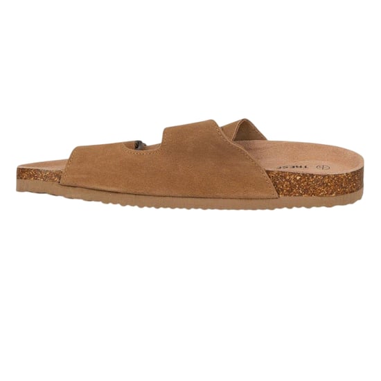 Trespass - Pantoffeln für Damen, Wildleder, flach geformter Absatz (Hellbraun) - Image 2
