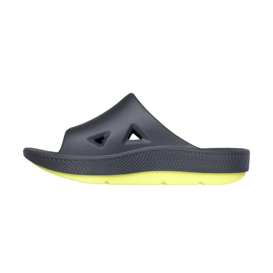 Skechers - Badesandale für Herren, Passt über dem Spann (Holzkohle/Grün) - Image 2