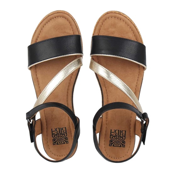 Biba - Sandalen mit Keilabsatz für Damen (Schwarz) - Image 3