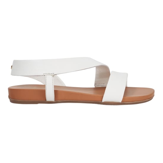 Dune London - "Lucina" Sandalen für Damen, Leder, Flach (Weiß) - Image 1