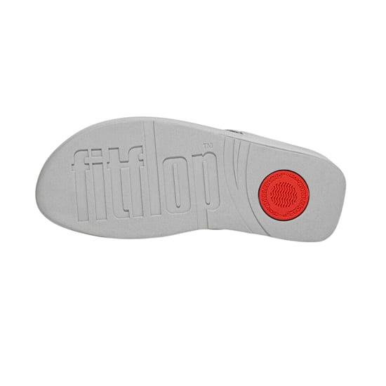 FitFlop - Glitzer Sandalen für Damen, Zehentrenner (Silber) - Image 4