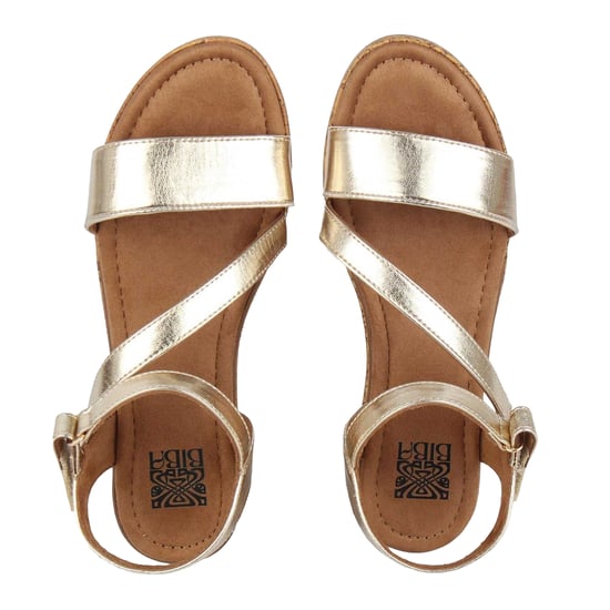 Biba - Sandalen mit Keilabsatz für Damen (Gold) - Image 3
