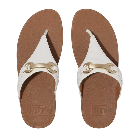 Fit Flop - Sandalen für Damen, Leder, Trense (Weiß) - Image 4