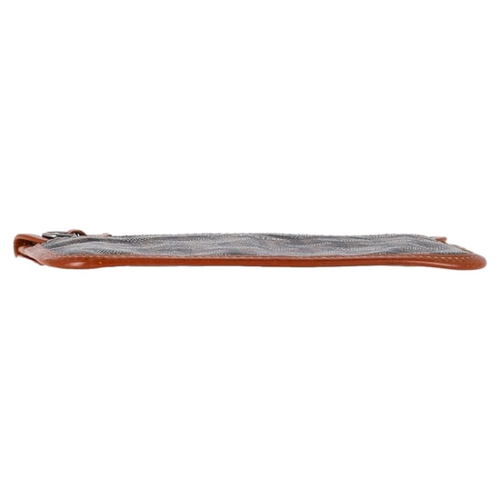 Goyard St. Louis Beutel aus braunem und schwarzem Goyardine und Leder - Image 3