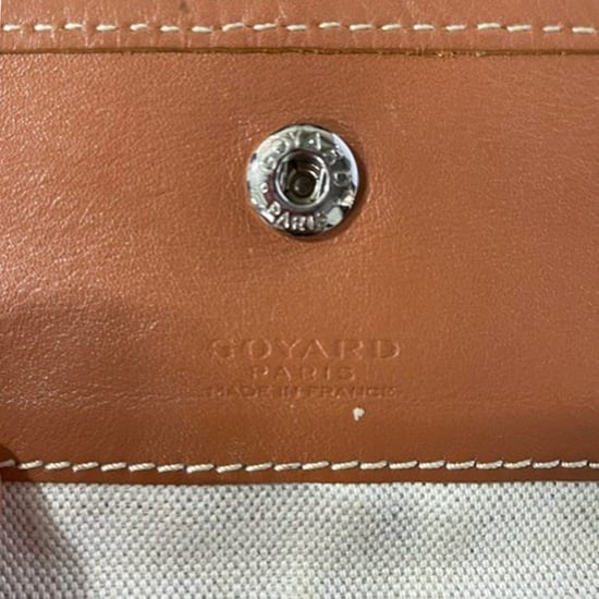 Goyard St. Louis Beutel aus braunem und schwarzem Goyardine und Leder - Image 5