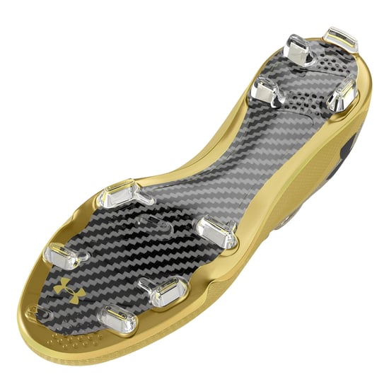 Under Armour - "Shoody Elite 2.0" Fußball-Stiefel für Herren, Runder Zeh (Weiß) - Image 4