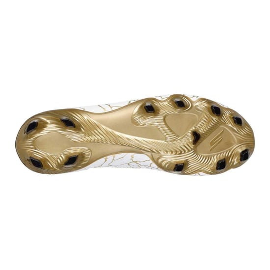 Skechers - "SKX 1.5" Zerbrochen Fußballschuhe mit festem Boden für Herren/Damen Unisex (Weiß/Gold) - Image 4