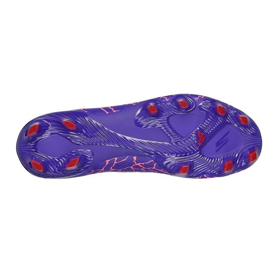 Skechers - "SKX 1.5" Zerbrochen Fußballschuhe mit festem Boden für Herren/Damen Unisex (Violett/Schwarz) - Image 4