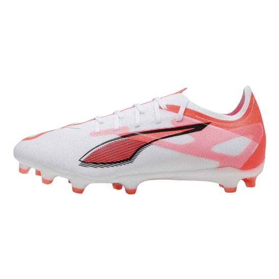 Puma - "Ultra 5 Match" Fußballschuhe mit festem Boden für Herren (Weiß/Rot) - Image 3