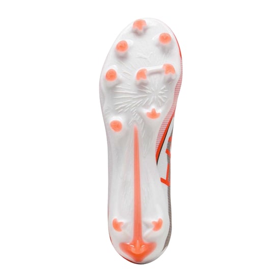 Puma - "Ultra 5 Match" Fußballschuhe mit festem Boden für Herren (Weiß/Rot) - Image 5