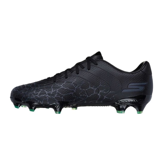 Skechers - "SKX 1.5" Zerbrochen Fußballschuhe mit festem Boden für Herren/Damen Unisex (Schwarz/Silber) - Image 2