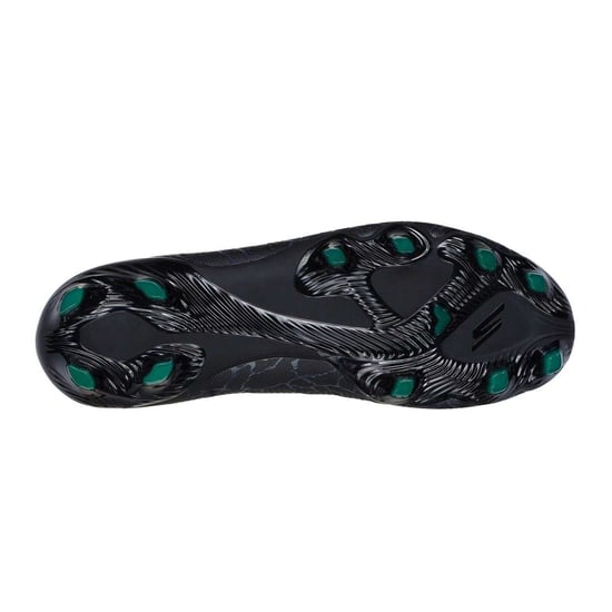 Skechers - "SKX 1.5" Zerbrochen Fußballschuhe mit festem Boden für Herren/Damen Unisex (Schwarz/Silber) - Image 4