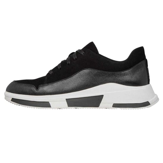 Fit Flop - Sneaker für Herren, Wildleder, Klobiger Absatz (Schwarz) - Image 2