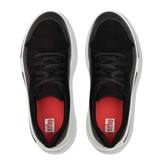 Fit Flop - Sneaker für Herren, Wildleder, Klobiger Absatz (Schwarz) - Image 3
