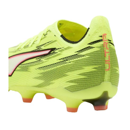 Puma - "Ultra 5 Match" Fußballschuhe mit festem Boden für Herren (Gelb/Schwarz) - Image 2