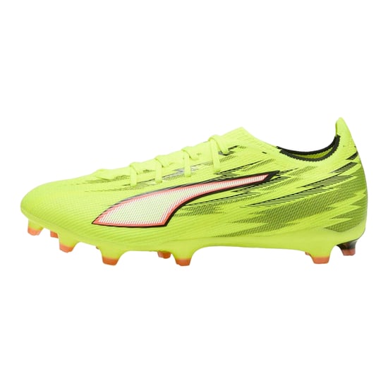 Puma - "Ultra 5 Match" Fußballschuhe mit festem Boden für Herren (Gelb/Schwarz) - Image 3