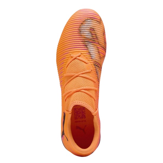 Puma - "Future 8 Match" Fußballschuhe mit festem Boden für Herren (Orange/Schwarz) - Image 3