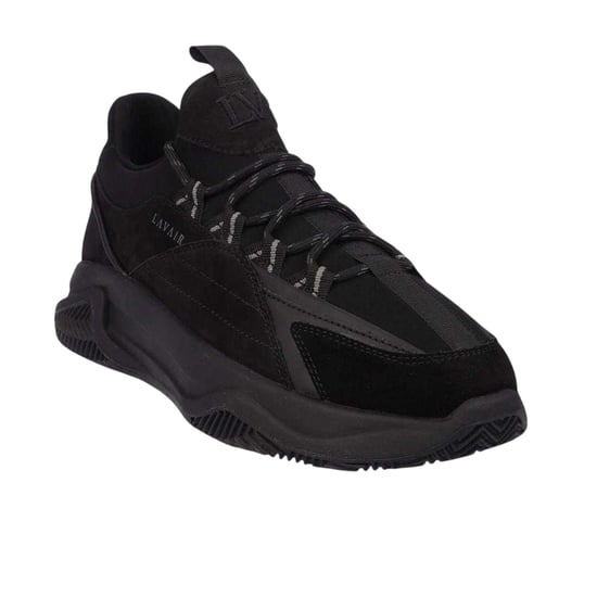 Lavair - Sneaker für Damen, Leder (Schwarz) - Image 4
