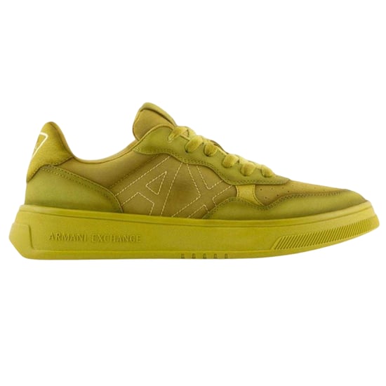 Armani Exchange - Logo Sneaker für Herren (Gelb) - Image 1