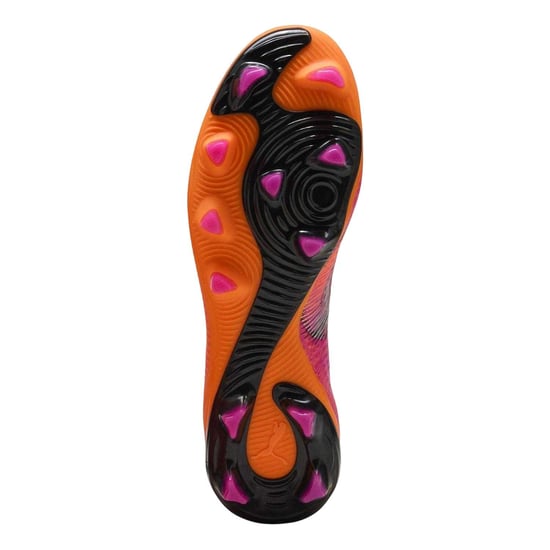 Puma Herren Future 8 Pro Kunstrasen Fußballschuhe (Orange/Schwarz) - Image 4